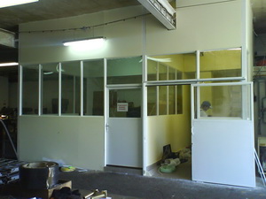 New offices for the producing and the quality responsibles.JPG - Elhajlitas, CNC, Lezer, Plazma, Lang vagas